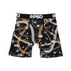 PSD Boxer Briefs Estampados Cómodos de Secado Rápido para Hombre de Línea Larga de Tiro Medio