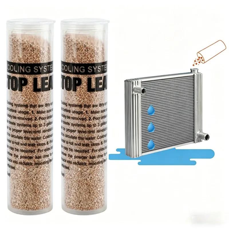 Cooling System Stop Leak Powder Radiator Sealer Repair Kit for Car Water Pump & Rust Prevention