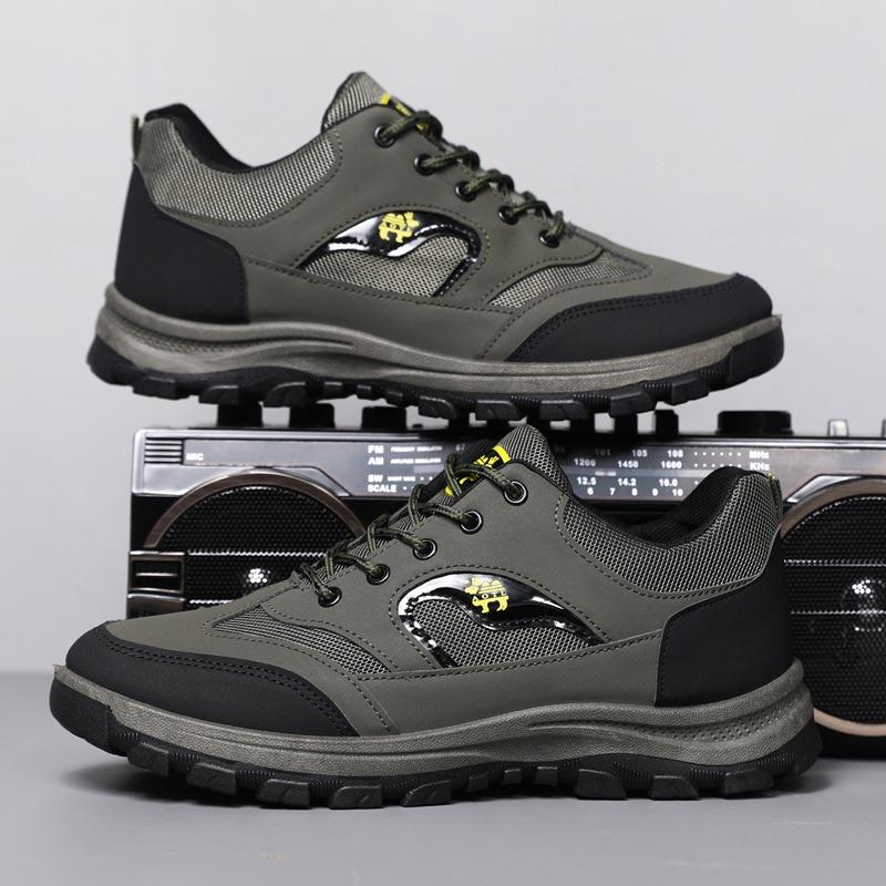 Herren Wanderschuhe 2025 Neu Vintage Atmungsaktiv Herren Freizeitsneaker Tenis Masculino Outdoor Walking Arbeitsschuhe Zapatos para Hombre