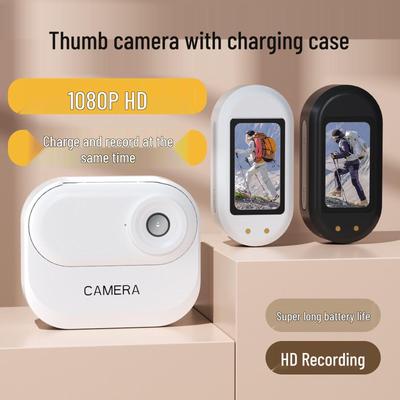 Magnetic Thumb Action Camera Mount for Cycling and Vlog Recorder