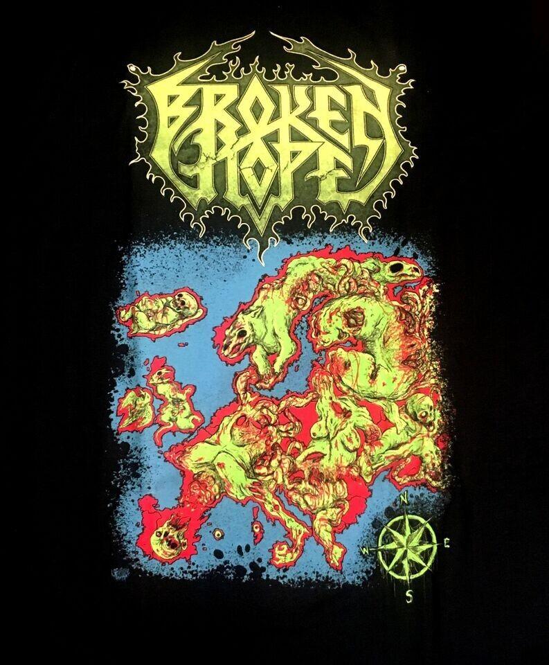 BROKEN HOPE  CARRION EATERS TShirt Cotton Unisex All Size S5XL MO638 Unisex T-Shirt L