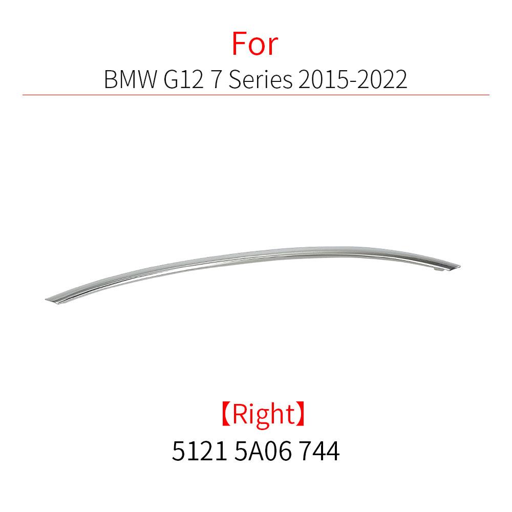 

Для BMW G11 G12 Автомобільна зовнішня дверна ручка Хромована накладка Декоративна яскрава смуга Накладка для BMW 7 серії 730 740 750 760 51215A06743 Right
