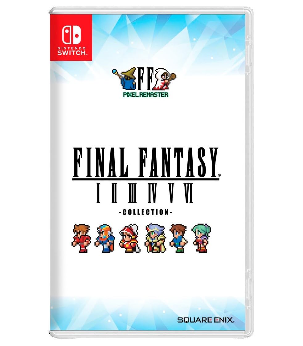 

Final Fantasy Pixel Remaster Collection Switch I-VI (Multi-Language) (Импорт Азия) – чёрный