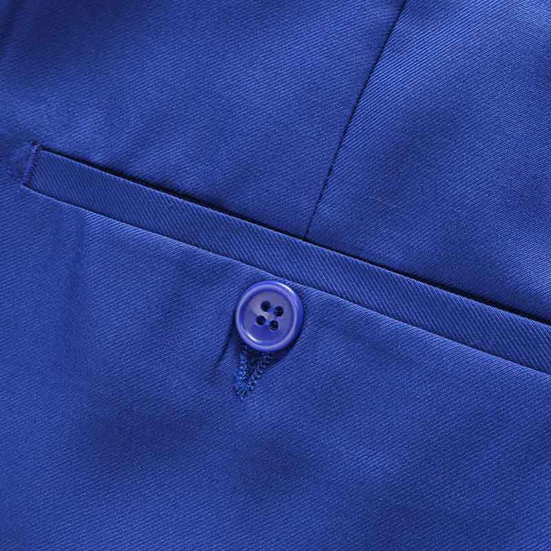 Herren Übergröße Zweireiher Britischer Slim Fit Anzug