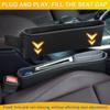 2pcs For TOYOTA Series Dedicated Car Seat Gap Storage Box and Leather Center Console Gap Filling Storage Box Car Decoration