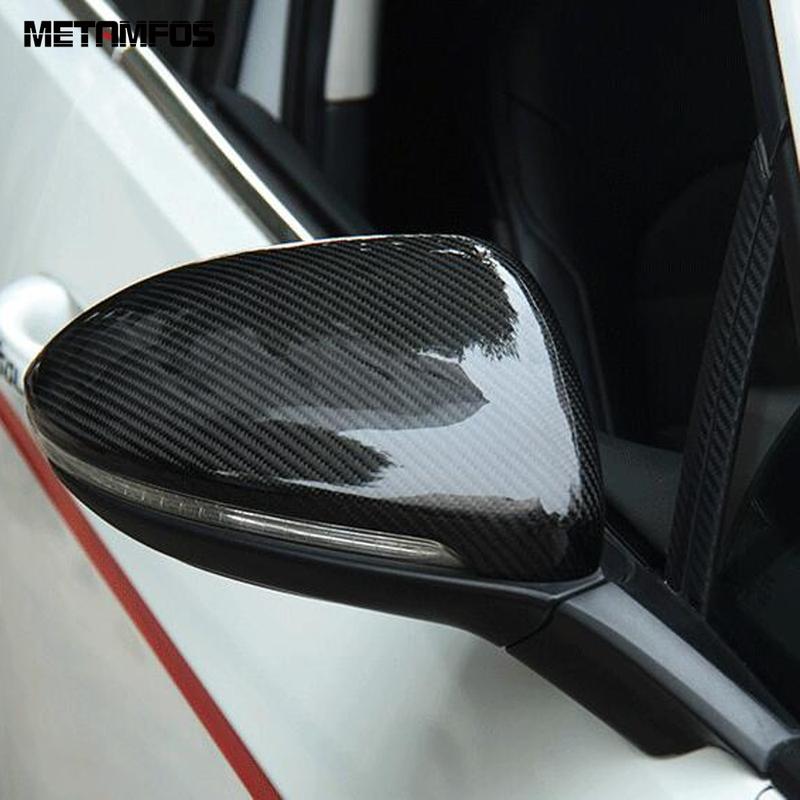 For Kia Forte Cerato - 2024 k3 - Carbon Fiber Rearview Side View Mirror Cover Trim Protector Car Accessories
