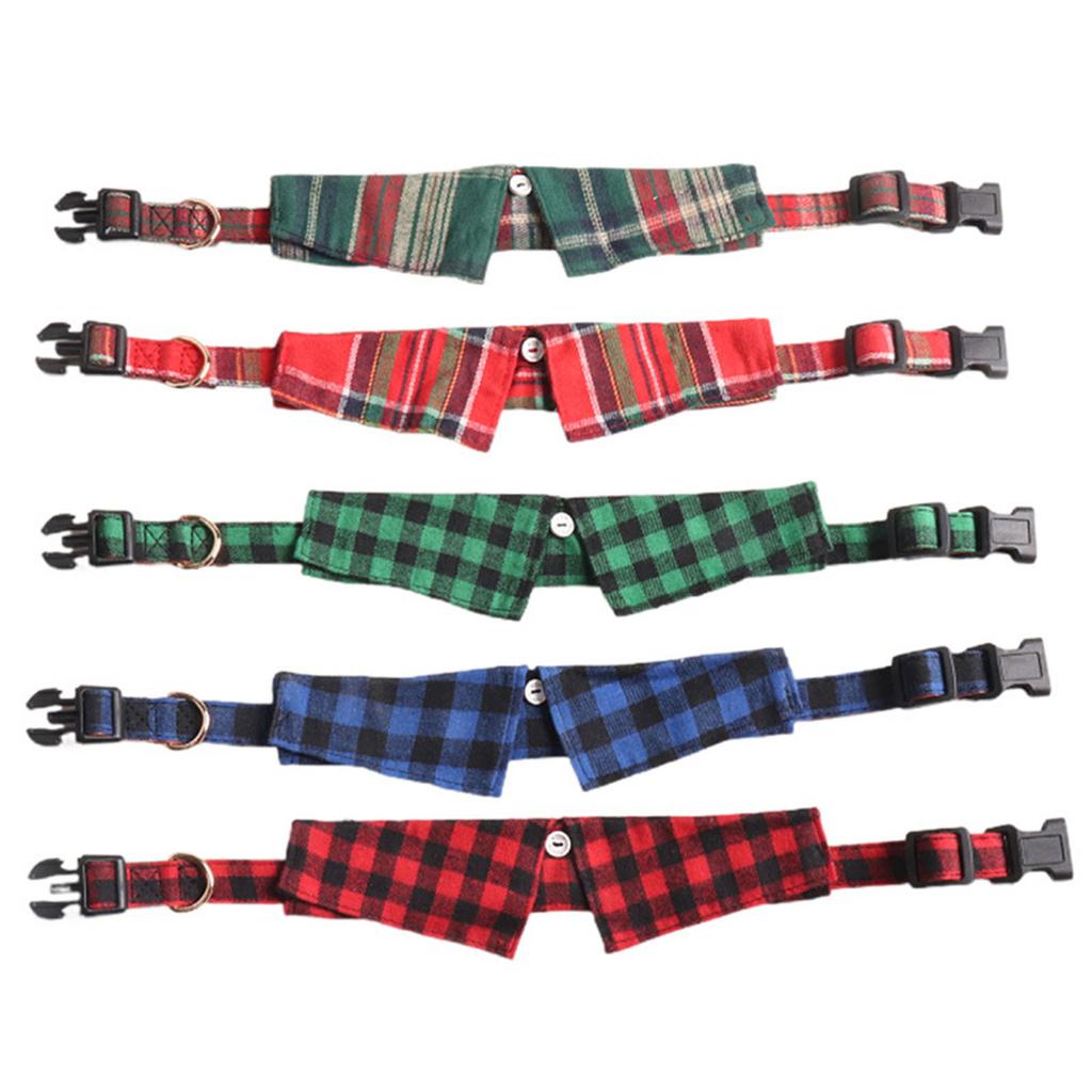Puppy Collars for Wedding Cat Collar Checked Elegant Prince Collar Necklace Kitten Collar Pet Photo Props