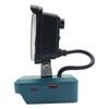 Impermeable ABS Building Flood Light With Tool Battery Agreement And Intelligent Charging Connection