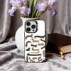 D-Dachshund S-Silhouette ART D-Dog Phone Case For iPhone17,16,15,14,13,12,11 Plus,Pro Max Black Candy silver phone case