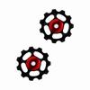 2pcs Aluminum Alloy 11T CNC Jockey Wheel Rear Derailleur Pulley For Bicycle Bike