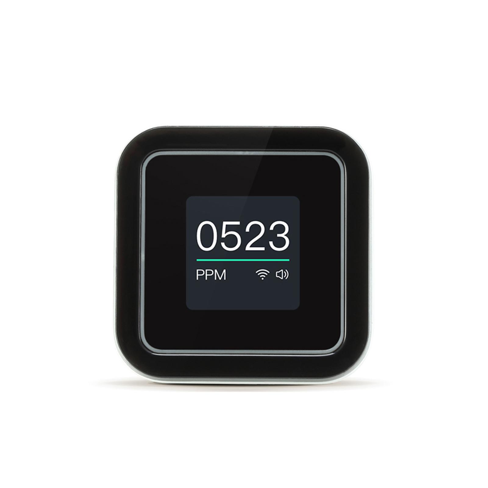 

Интеллектуальный WiFi детектор CO2, монитор углекислого газа, функция оповещения о превышении стандартной концентрации чёрный