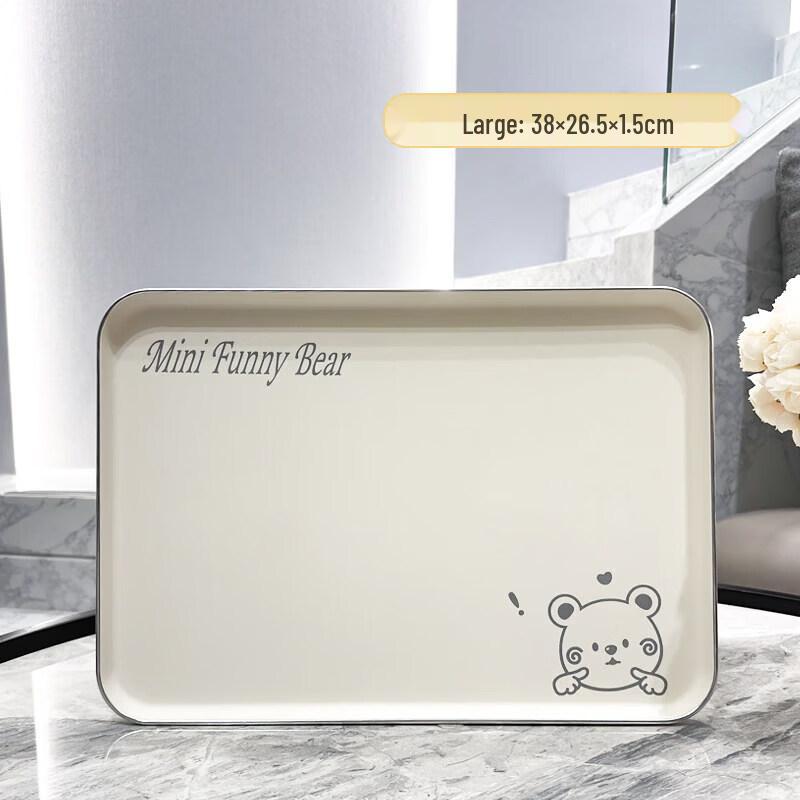 Large Rectangular Plastic Serving Tray