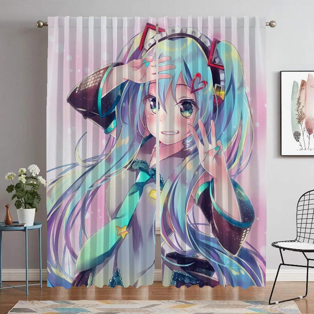 Kitchen Curtains for Camera Mikus Modern Living Room Curtains 2 Pieces Blackout Curtain Halloween Decoration Partition Shades