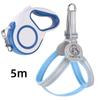 Guinzaglio per animali domestici, imbracatura riflettente, stile gilet, guinzaglio per cani