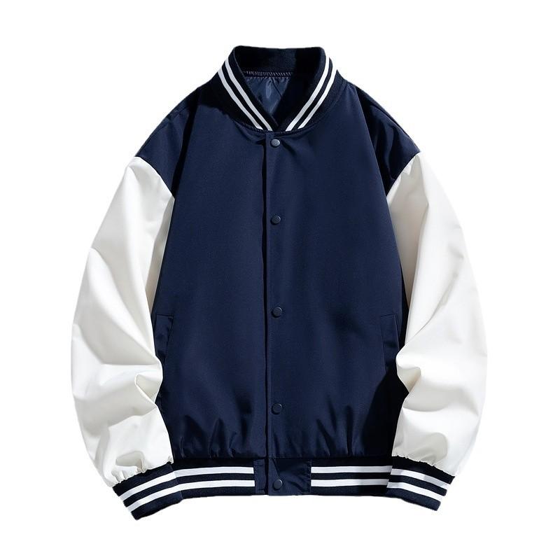 

Весенне-осенний мужской бейсбольный костюм, американская уличная куртка для пары, повседневная модная куртка, весенне-осенняя удобная мода 2XL