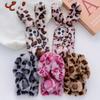 Applicable To Iphone14 Plush Mobile Phone Case 12pro Rabbit Ears Leopard Print 13promax Cute Fluffy Case 8plus
