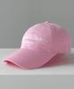 Bichiseuaenkeulim New York Ball Cap-Light Pink