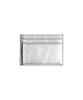 Treemingbird Slim Metal Bar Cowhide Leather Card Wallet [ Silver ]