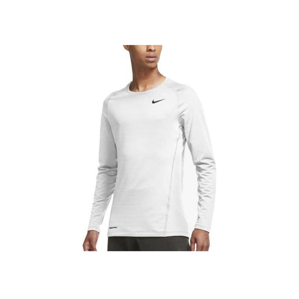Nike Pro Logo Quick-Dry Training Top Men Tops White CV3047-100