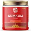 100% Erboristico Originale Puro Polvere di Kumkum/Roli Fatta con Curcuma Pura | Tika Rossa Sacra per Pooja, Tilak e Festival | Naturale e Sicuro per la Pelle | 50g