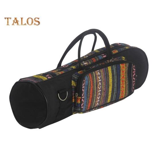 Trumpet Gig Bag High-Density Oxford Cloth Soft Case Double Zippers Adjustable Shoulder Belt Waterproof Musical Instrument Bag