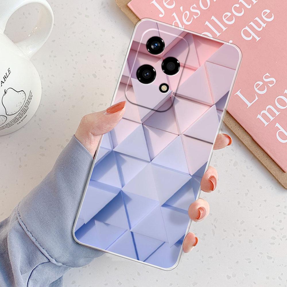 For Honor 200 Lite Case For Honor200Lite Cover Shockproof Clear Soft Silicone Phone Case on Huawei Honor 200 Lite Fashion Funda