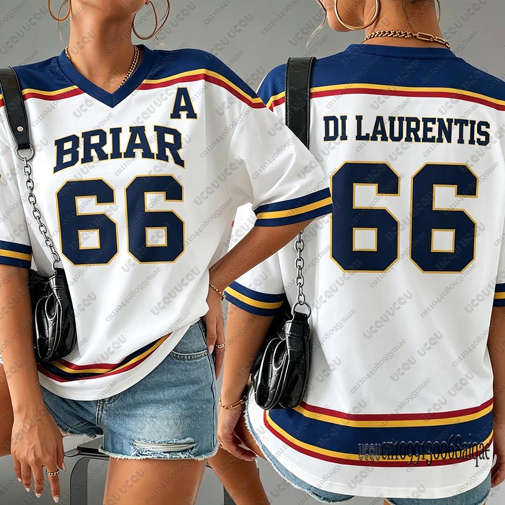 Seria TV Off Campus Briar University Tricou Graham 44 22 DI LAURENTIS 66 Tucker46 Unisex Streetwear Vară Sport Tricouri