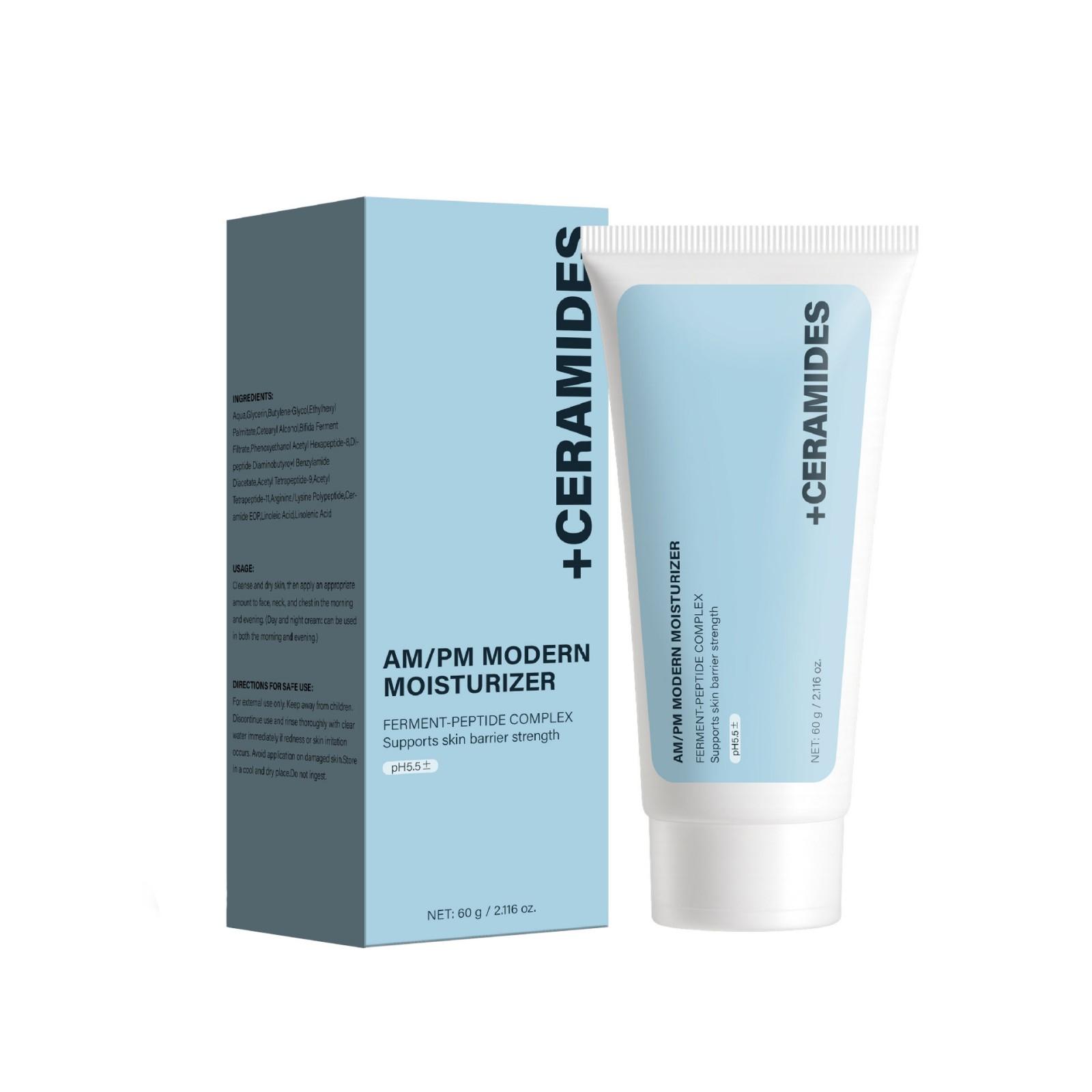 

Morning And Evening Moisturizing Cream. Suitable For Dry, Sensitive, Or Combination Skin. Refreshing And Non-greasy, Strengthens The Skin Barrier. One Size
