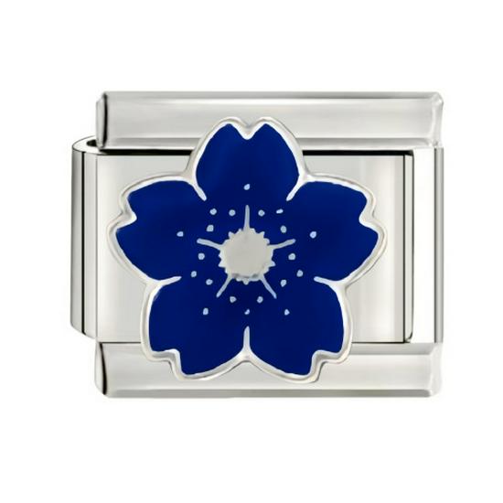 Gold-Plated Titanium Enamel Cross Bracelet - Italian DIY Charm for Little Girls
