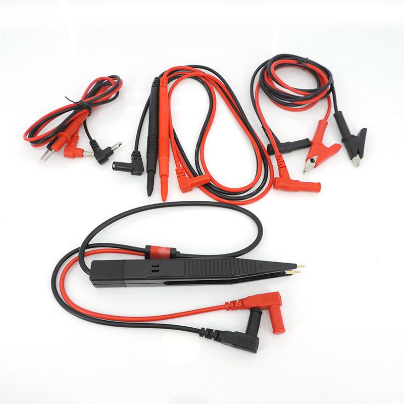 Digital 1000V 2A 10A 20A Thin Tip Multimeter Multi Meter Test Lead Cord Probe Wire Pen Cable Tester 4mm Banana End Tools