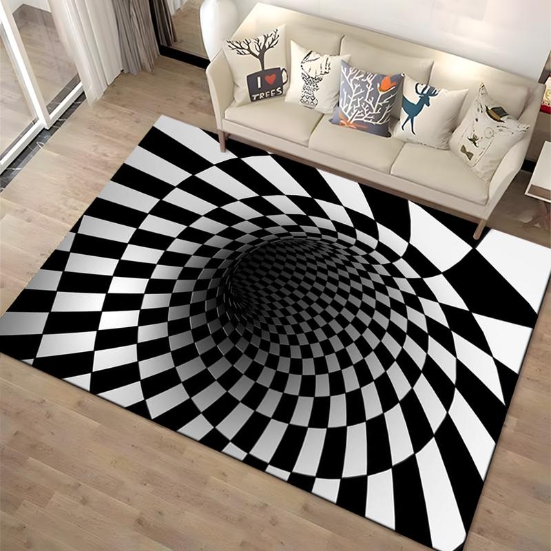 

3D Visual Doormat Prank Porch Decoration Doormat Carpet for Living Room Home Decor Sofa Table Kids Rug Anti Slip Chair Floor Mat 40cm x 60cm