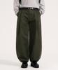 EZKATON Chino Balloon Wide Pants Khaki Mmlp6858