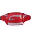 Borsello da vita impermeabile alla moda con tasche con cerniera multi-organizzate