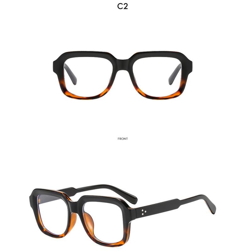 Women's eyewear, men's and women's fashion square oversized glasses