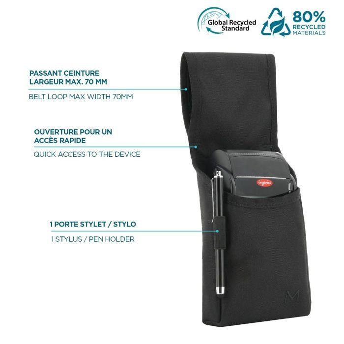 Holster pour POS - MOBILIS - Modèle 031022 - Universel - Ceinture ajustable - Polyester durable