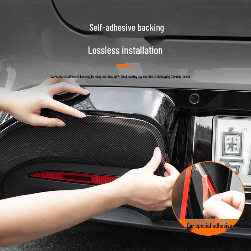 Xiaomi SU7 Rear Spoiler: Carbon Fiber Textured Protective & Decorative Accessory
