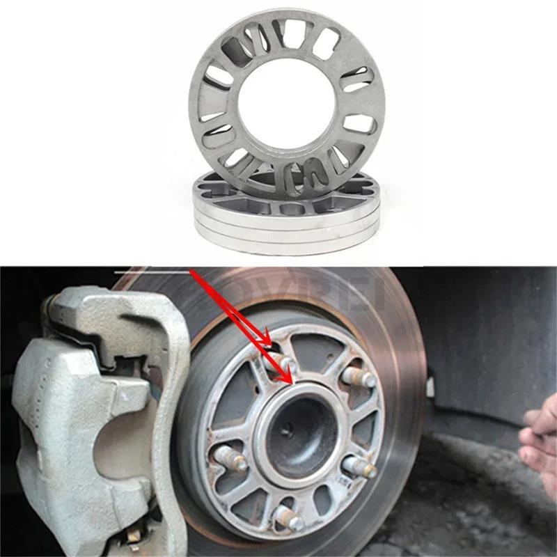 2/4pcs Universal Car Wheel Tire Spacer Adaptor Shims Plate 3mm 5mm 6mm 8mm 10mm For 4x100 4x114.3 5x100 5x108 5x114.3 5x120