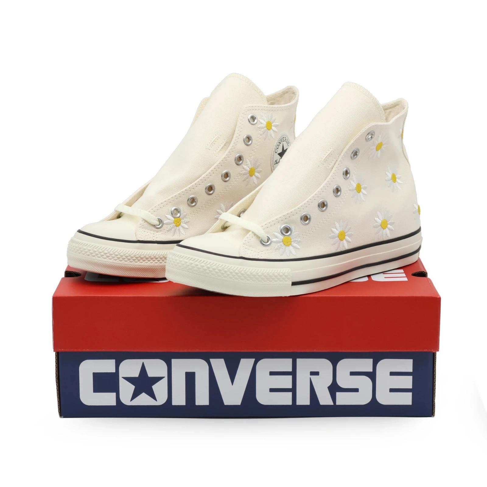 31312220 Converse All Star Daisyflower Hi Off White (Мужской) 4.5