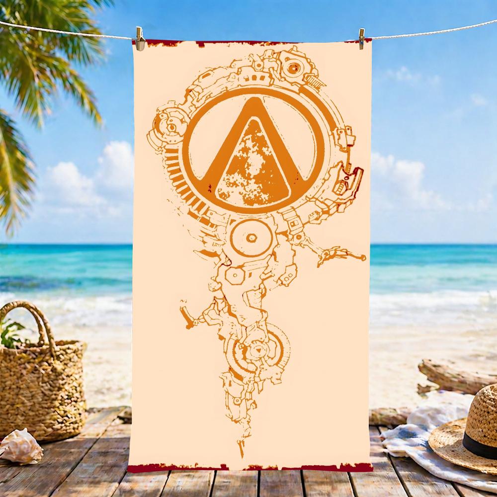 B-Borderlands Gearbox Software Towel Microfiber Beach Towel, Quick-Dry, Sand-Free, Ultra-Fine Fiber, Super Soft.