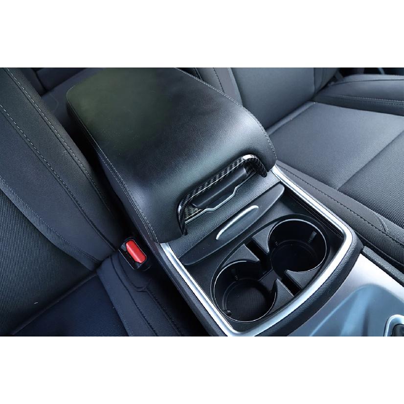 Auto Armlehne Aufbewahrungsbox Schalter Dekoration Abdeckung Aufkleber für Dodge Charger Chrysler 300C 2011-2023 Innenleisten Zubehör