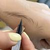Flytande ögonbrynspenna Vattentät Långvarig Ingen blommande eyeliner Liggande silkesmask Ultrafin ögonbrynstatuering Penna Makeup