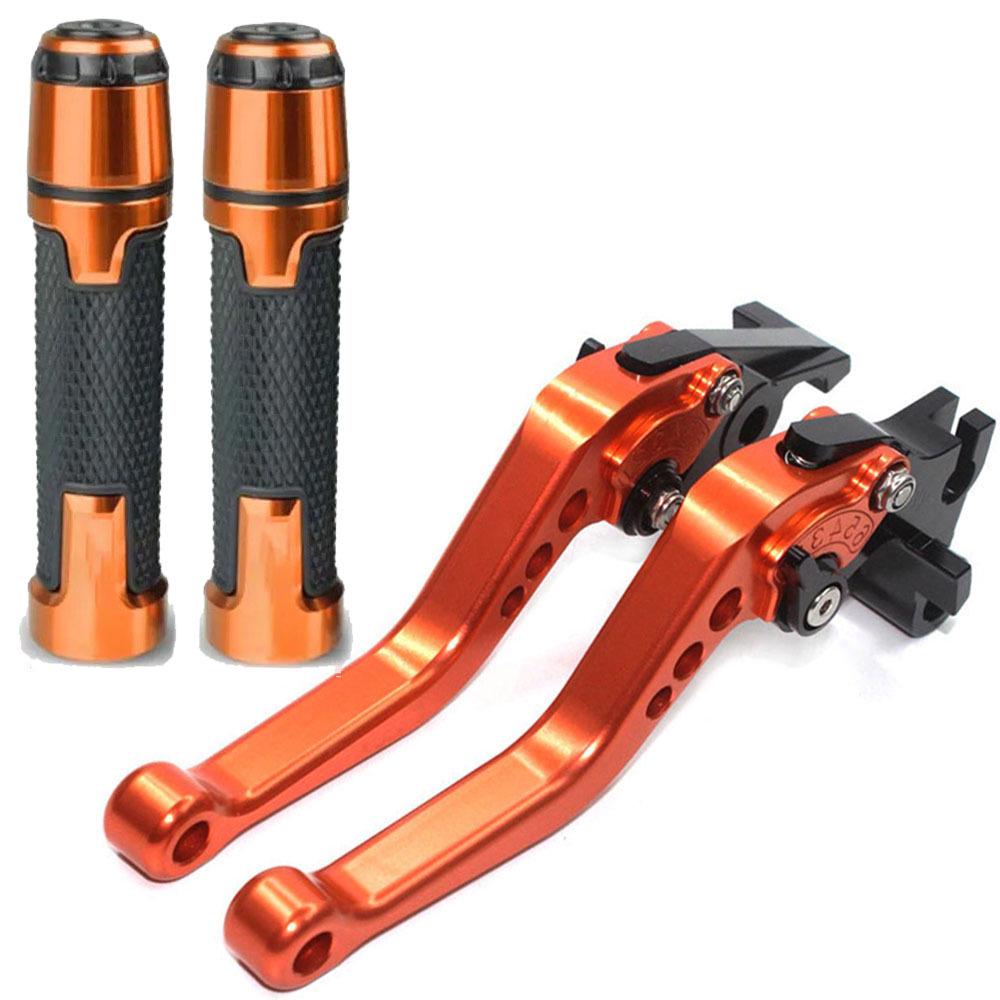 Italika 250Z Motorcycle CNC Brake & Clutch Levers with Handlebar Grips | South America Compatible