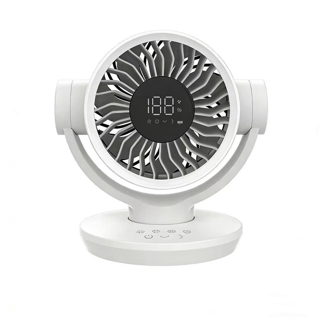 2026 Compact Desktop Circulating Fan for Office & Dorm