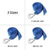 Replacement Winch Strap Boat Trailer Accessories 19.7/26.2/32.8ft Heavy Duty Strap Trailer Winch Strap with Safety Hook
