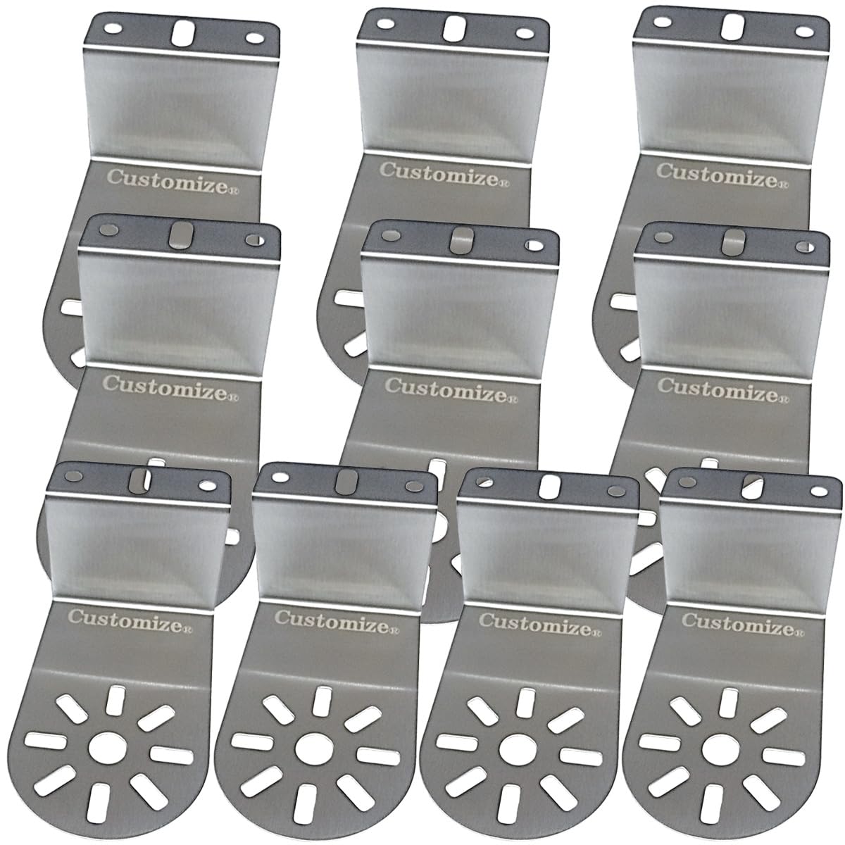 

Marker Lamp Truck Angle Stainless Set of or 10 Stays, Accessories, Z-Shaped Stays, 45° Mountable, Steel, 2, 4, 6, 8, (10)