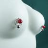 Men's Semi-Permanent Nipple and Clitoral Ring Sticker Set - Integrated Erotic Accessory