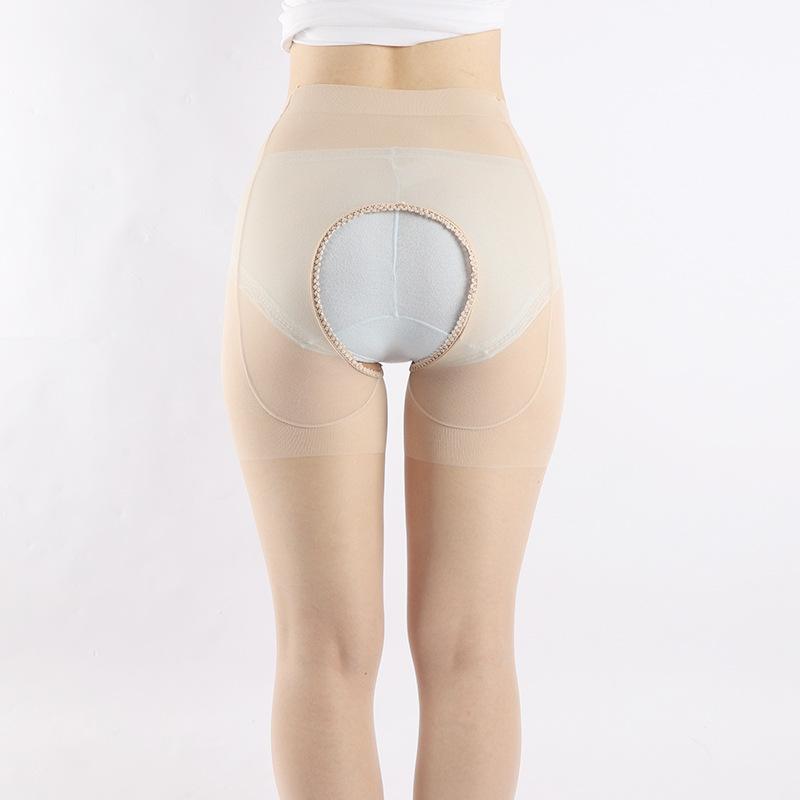 Women Plus Size Pantyhose Nylon Tights High Waist Ultra Thin Sheer Elastic Sexy Summer Breathable Anti Hook Stockings 3Xl