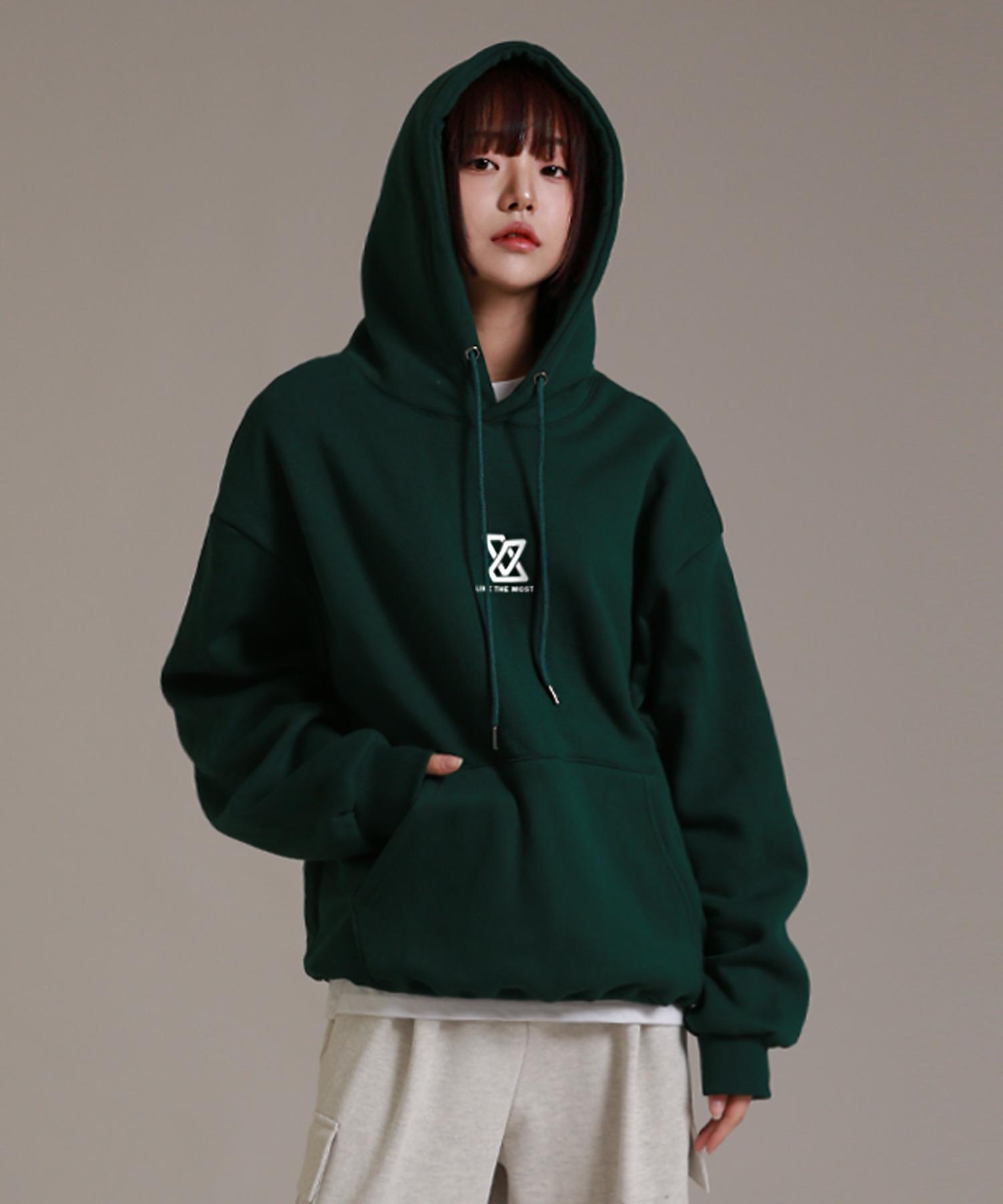 Like The Most Signature Most Hoodie Green Green/M