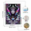Full Round Diamond Painting Evil Witch Art Rhinestone Picture Mosaic DIY 5D Cross Stitch Embroidery Home Decoration
