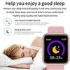 Multifunctional Smart Watch Men Women Bluetooth Connected Phone Music Fitness Sports Bracelet Sleep Monitor Y68 Smartwatch D20